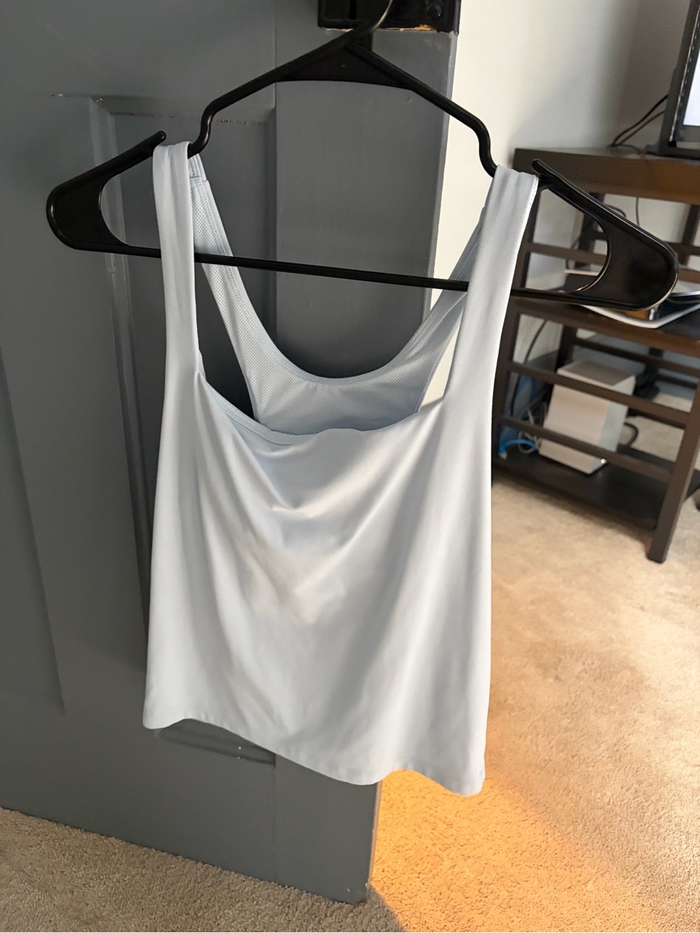 Target Women's Light Blue Tank Top